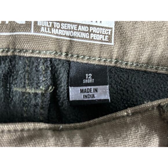 Carhartt Women’s Fleece Lined Relaxed Fit Work Pants 34x28 Brown - Picture 7 of 14